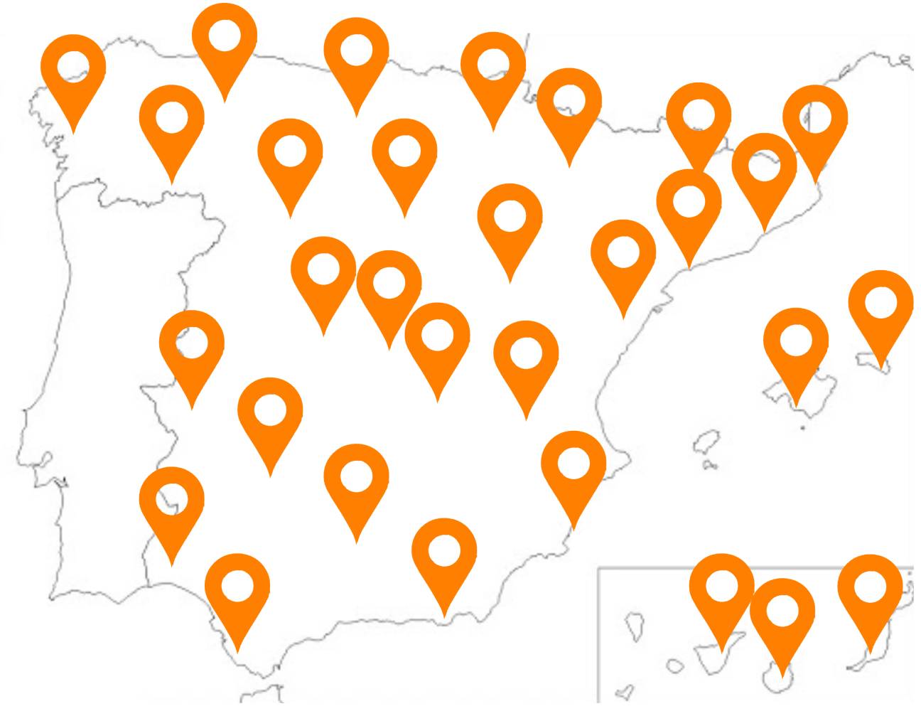 Spain map PidoHoy